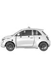 Bilim ve Oyun Mechanics Fiat 500e Elektrikli Araba