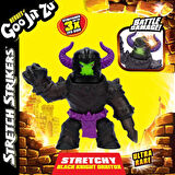 Goo Jit Zu Stretch Strikers Esnek Uzayan Yumuşak Tekli Figür Paket - Blacknight Nadir Özel Figür