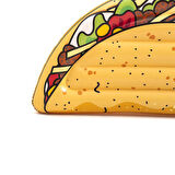 Tost Desenli Havuz Deniz Yatağı 171 x 89 cm