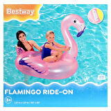 Bestway Tutmalı Flamingo Binici 127 x 127 cm