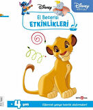 Disney Eğitsel Simba El Becerisi Etkinlikleri Yazıya Hazırlık Eğitici Çocuk Kitabı