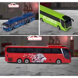 Majorette Şehir Otobüsü Metal Model - 1 ADET