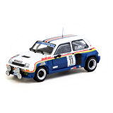Tarmac Works 1/64 Renault 5 Turbo Rally Costa Brava 1985 #11 Koleksiyonluk Metal Model Araba