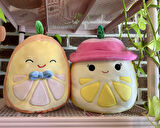 1 ADET Sürpriz Kokulu Squishmallows Mystery Squad Meyve Temalı Sürpriz Paket - 1 ADET - 20 CM