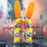 Fuggler Laboratory Misfits Seri 1 Komik Çirkin Canavar Peluş - 23 cm - Rabid Rabbit