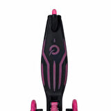 Evo 3 Tekerlekli Katlanabilir Illuminate Işıklı Pembe Scooter - 50 KG