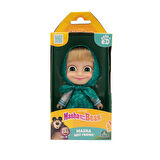 Masha & Koca Ayı - 12 CM Masha Bebek - Yeşil Elbiseli