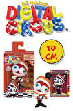 Amazing Digital Circus Caine Vinyl Figür + Koleksiyon Kartı Konuşan Çene Yapping Jaw Özellikli-10 CM