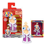 Amazing Digital Circus Kinger Vinyl Figür + Koleksiyon Kartı Furry Robe Tüylü Pelerin Özellikli-10CM