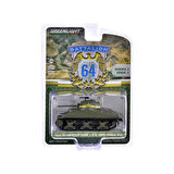 Greenlight 1/64 Battalion 64 Series 4- 1943 M4 Sherman Tank US Army World War II