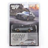 Mini GT 1/64 BMW M3 Competition Touring Brooklin Gray