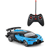 Şarjlı Uzaktan Kumandalı Mavi Bugatti 1:16