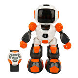 Sesli ve Işıklı Uzaktan Kumandalı Programlanabilir Robot