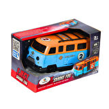 Işıklı Sesli Duman Çıkaran Sürtmeli Minibüs LDP-2A