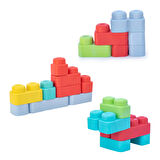 Yumuşak Big Bloklar Kova 18 Parça