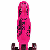 3 Tekerlekli Katlanabilir Işıklı Pembe Renk Scooter - 6 Yaş +