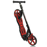 Katlanabilen 2 Tekerlekli Kırmızı Renk Scooter - 12 Yaş +