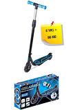 2 Tekerlekli Işıklı Scooter Mavi - 5 Yaş +