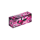 Katlanabilen 3 Tekerlekli Işıklı Pembe Renk Scooter - 4 Yaş +
