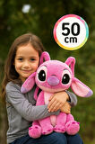 Disney Core Stitch Angel Yumuşak Lisanslı Peluş Oyuncak - 50 CM