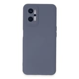 Realme 9i 4g Kılıf Nano İçi Kadife Silikon - Gri