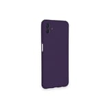 Samsung Galaxy A04 Kılıf Nano İçi Kadife Silikon - Mor