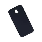 Samsung Galaxy J7 Pro / J730 Kılıf Nano İçi Kadife Silikon - Lacivert