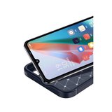 İnfinix Hot 50 4g Kılıf Auto Focus Karbon Kapak - Lacivert