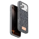 Onegif Apple İphone 17 Pro Max Bright Simli Kapak - Gümüş