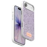 Onegif Apple İphone 17 Air Bright Simli Kapak - Lila
