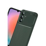 Samsung Galaxy A37 5g Auto Focus Karbon Kapak - Koyu Yeşil