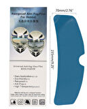 Motosiklet Kaskı İçin Yağmur Kaydırıcı