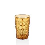 Akrilik Bal Tekli Kısa Bardak & Su Meşrubat Kahve Yanı Bardağı 400 ml ( Cam Değildir )