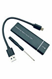 Usb 3.1 Type C To Pcı-E M.2 Nvme Ssd Harici Taşınabilir Kutu
