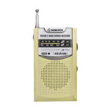 SONIVOX VS-R106 GOLD RENK CEP TİPİ ANALOG FM RADYO