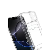 Apple İphone 17 Pro Kart Şeffaf Silikon - Şeffaf