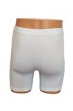 X-Man 704 Erkek 3 Adet Düz Renk Düğmeli Stretch Boxer