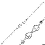 Gümüş Sonsuzluk Sen Ben Kadın Bileklik