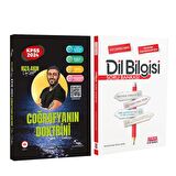 Doktrin 2024 KPSS Coğrafya ve AKM Dil Bilgisi Soru Bankası Seti 2 Kitap