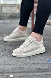 Xramburada 096 Bej Süet Günlük Erkek Casual Ayakkabı
