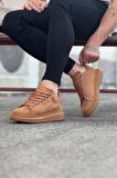 Xramburada 096 Taba Süet Günlük Erkek Casual Ayakkabı