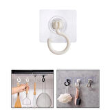 Microcase  Yapışkanlı 360° Döner Başlıklı Çok Amaçlı  Banyo Mutfak Eşya Vb. Kanca Askılık- BEYAZ AL4942 1 Adet