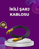 Dayanıklı 4’ü 1 Arada Çok Fonksiyonlu Hızlı Şarj Veri Kablosu