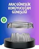 Metalize Reflektör Yüzeyli UV Koruyucu Araç Güneşliği – Serin ve Güvenli Sürüşler İçin