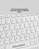 Ergonomik Kablosuz Klavye Mouse Takımı - Tam Boy, Sessiz ve Güvenilir