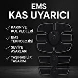 Evde Spor İçin Orijinal EMS Kas Çalıştırma Aleti 2025 Titreşimli Seri