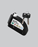 110 dB Alarmlı Disk Fren Kilidi Su Geçirmez Çelik Gövde Motosiklet Güvenlik