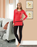 Uzun Kol Kadın Tayt Takım