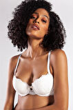 Golshan G.Colors Balconette Foam Push Up Bra, Ekru Konforlu ve Şık Sütyen