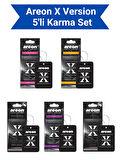 Areon X Version 5'li Karma Set